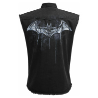košile pánská bez rukávů SPIRAL - Batman - NOCTURNAL - Black