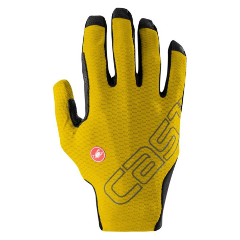 CASTELLI Cyklistické rukavice dlouhoprsté - UNLIMITED LF - žlutá