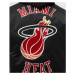 Mitchell & Ness NBA Heavyweight Satin Jacket Miami Heat OJBF3413-MHEYYPPPBLCK pánské provedení