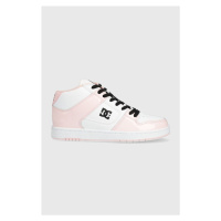 Sneakers boty DC růžová barva