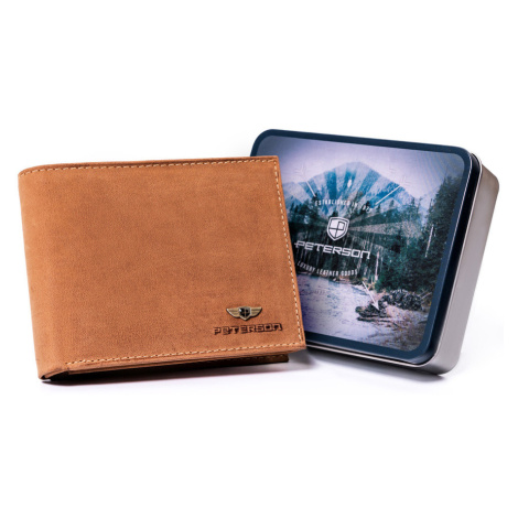 Klasická pánská peněženka s kapsou na zip Peterson