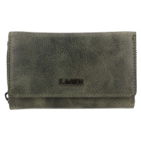 Lagen Dámská kožená peněženka LG - 22163 zelená