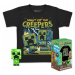 Funko Pocket POP! & Tee: Minecraft- Creeper (dětské)