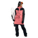 Zimní snowboardová dámská bunda Horsefeathers Clarise - růžová, černá