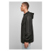 Recycled Basic Pull Over Jacket - black