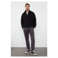 Trendyol Smoked Regular/Normal Cut Label Detailed Sweatpants