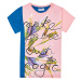 Dívčí tričko - WINKIKI WJG 82147, světle růžová/ petrol Barva: Růžová