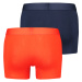 Levi's&reg; MEN SOLID BASIC TRUNK 2P Pánské boxerky, oranžová, velikost