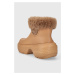 Sněhule Crocs Stomp Lined Boot hnědá barva, 208718