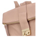 Dámský kožený batoh starorůžový - ItalY Ahmedus růžová
