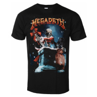 Tričko metal pánské Megadeth - Santa Vic Chimney - ROCK OFF - MEGATS17MB