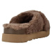 UGG W FUZZ SUGAR CROSS SLIDE Hnědá