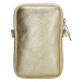 Charm London Zlatá elegantní kabelka na mobil „Funky“