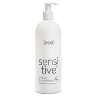 Ziaja Krémový mycí gel na obličej a tělo Sensitive (Face & Body Wash Gel) 400 ml