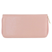 Shiny babypink dámská peněženka na zip 11614-2 světle růžová