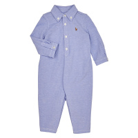 Polo Ralph Lauren SOLID CVRALL-ONE PIECE-COVERALL Modrá