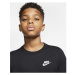Nike SPORTSWEAR EMBLEM FUTURA Chlapecké tričko, černá, velikost