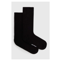 Ponožky Norse Projects Bjarki N Logo Sport Sock - 2 Pack černá barva, N82.0065.9999