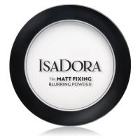IsaDora Matt Fixing Blurring Powder matující transparentní pudr pro dokonalý vzhled odstín 10 Tr