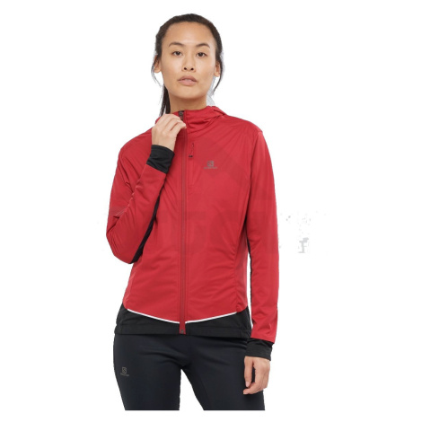 Salomon Light Shell Jkt W LC1601300 - red chili/black