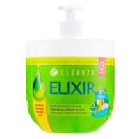 LEGANZA Elixir Maska na vlasy s kolagenem a olivovým olejem 1000 ml