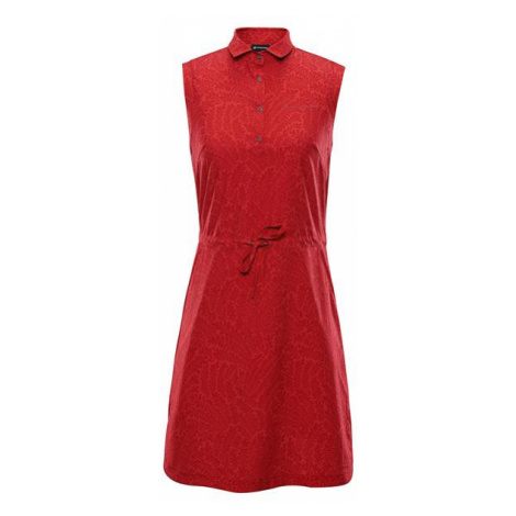 Pata 2 červená dámské rychleschnoucí šaty