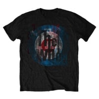 The Who Tričko Target Texture Unisex Black