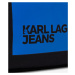 Taška karl lagerfeld jeans ns canvas tote černá