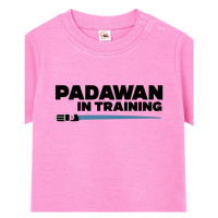 Tričko pro miminka s potiskem Padawan pro fanoušky Star Wars