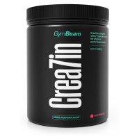 Kreatin Crea7in - GymBeam Hmotnost: 600 g, Příchuť: Citrón limetka