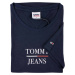 Modré skinny tričko Tommy Jeans