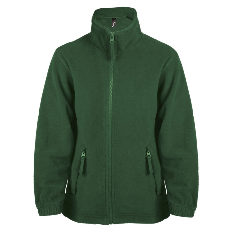 SOĽS North Kids Dětská fleece mikina SL00589 Fir green SOL'S