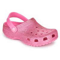 Crocs CLASSIC GLITTER CLOG K Růžová