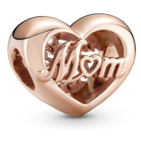 Pandora Překrásný pozlacený korálek Rose Moments Maminka 781451C00