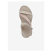 Béžové dámské sandály Skechers