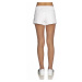 Calvin Klein Calvin Klein Jeans dámské bílé teplákové kraťasy SHINE LOGO KNIT SHORT