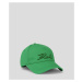 Kšiltovka karl lagerfeld k/signature cap patch zelená