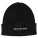 Calvin Klein Jeans INSTITUTIONAL BEANIE Černá