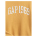 Žlutá holčičí mikina GAP Logo crew