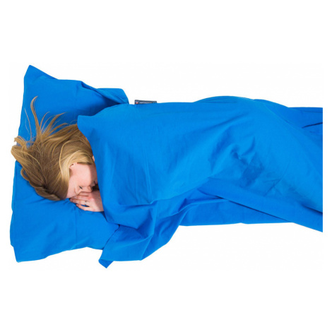 Spací vak Lifeventure Cotton Sleeping Bag Liner Mummy blue