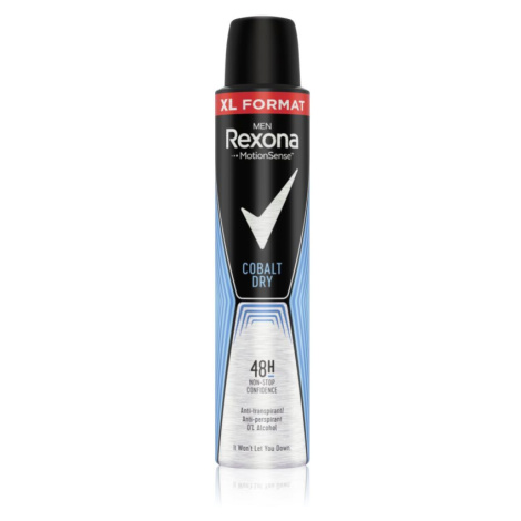 Rexona Men Maximum Protection antiperspirant ve spreji pro muže XL Cobalt Dry 200 ml