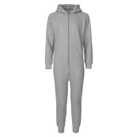 Neutral Unisex teplákový overal NE73331 Sport Grey