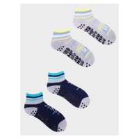 Yoclub Kids's Trampoline Socks 2-Pack SKS-0021C-AA0A-003