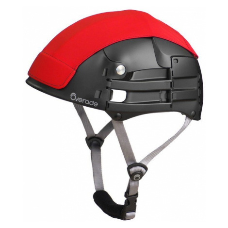 Pláštěnka skládací helmy Overade L-XL 2018, Barva červená