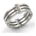 Boccia Titanium Titanový prsten s diamanty 0126-01 57 mm