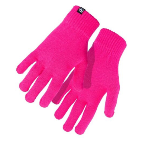 Lewro ULAM Dětské pletené rukavice, růžová, velikost