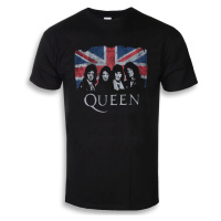 Tričko metal pánské Queen - Union Jack - ROCK OFF - QUTS12MB