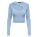 ONLY Dámský svetr ONLMEDDI 15311084 Cashmere Blue