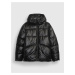 Černá pánská zimní prošívaná bunda s kapucí GAP PrimaLoft®