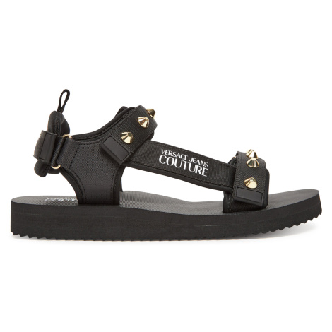 Sandály Versace Jeans Couture 78YA3S7C Černá